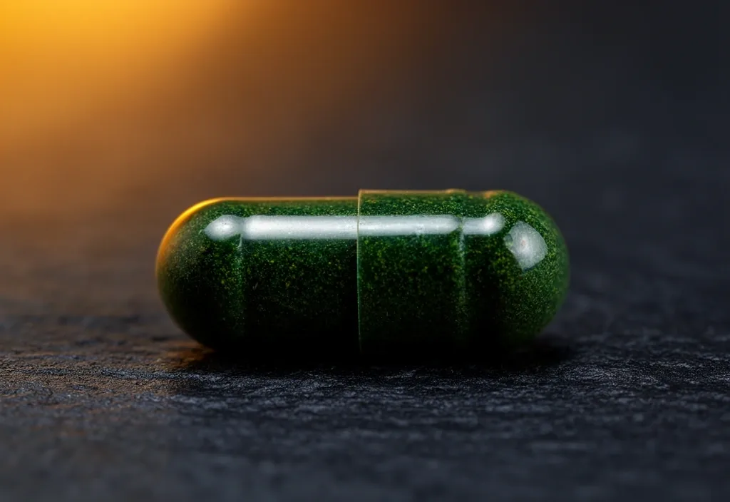 Natural capsule detail